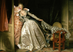 Jean-Honore Fragonard, Stolen Kiss